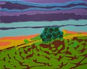 2008    FieldwithBushintheMiddle_40x50
